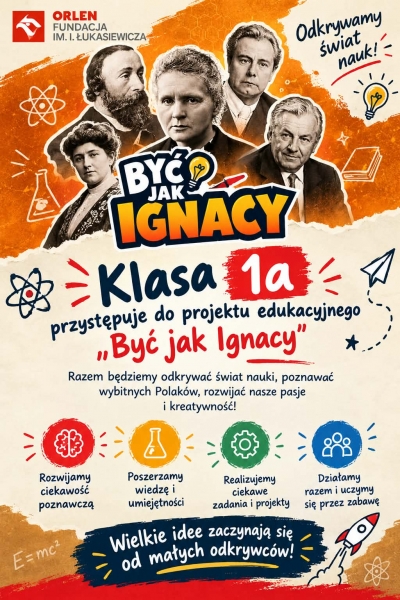 „Być jak Ignacy” - program edukacyjny w SP 2