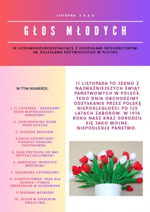 Listopadowy numer &quot;Gazety Młodych